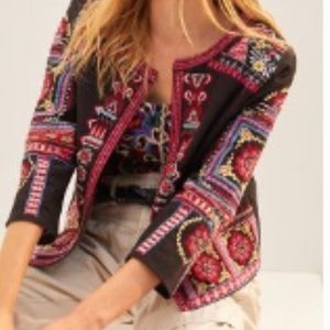 Anthropologie embellished jacket